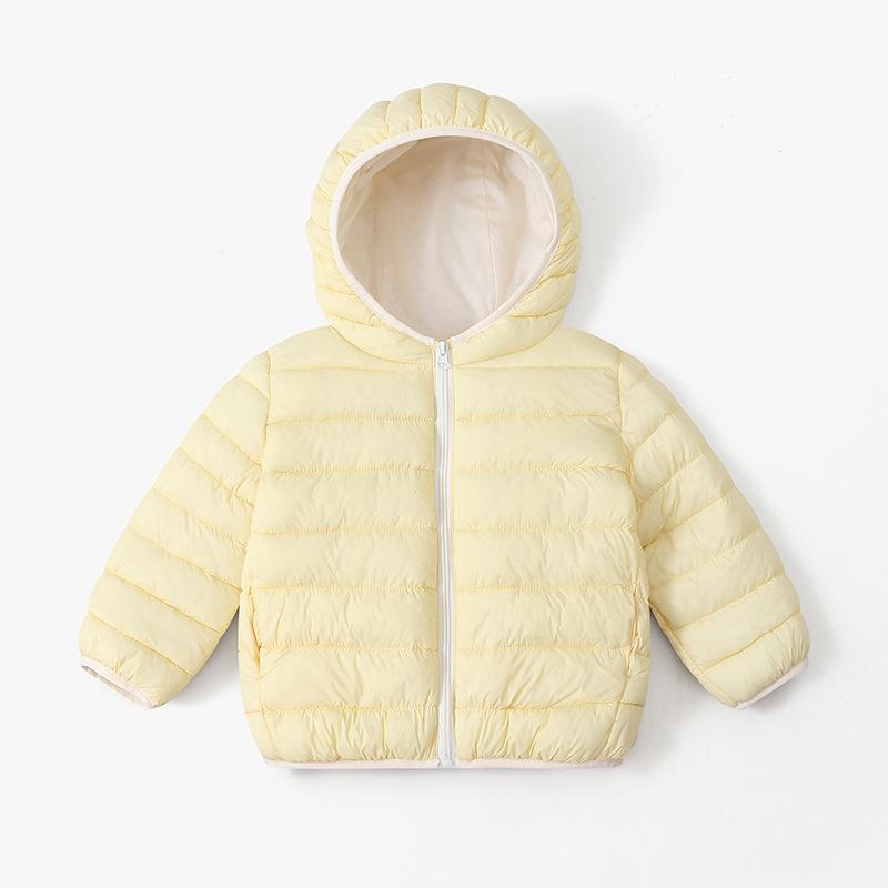 Children's Lightweight Down Cotton Jacket - Unisex Winter Coat for Kids and Babies
