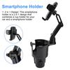 Bruce Shark Car Phone Car Cup Drink Phone Inch Phone Car Mechanical 360 Degree Rotation with Cup Holder & Holder, 2-in-1 Holder, Holder, Holder,
