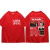 Rapper NATOS WAOR Tour 2025 Merch Tshirt Unisexs Womens Fashion Hip Hop Vintage T Shirts Summer Cotton Oversized Tshirts