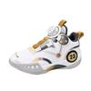 Youth 2025 New Mesh Children's Basketball Shoes Boys Rotating Button Sneakers Middle and Older Children's Students Battle Boots