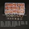 150-Piece Brass Oil Seal Gasket Set: Includes M5-M22 Copper Flat Washers.