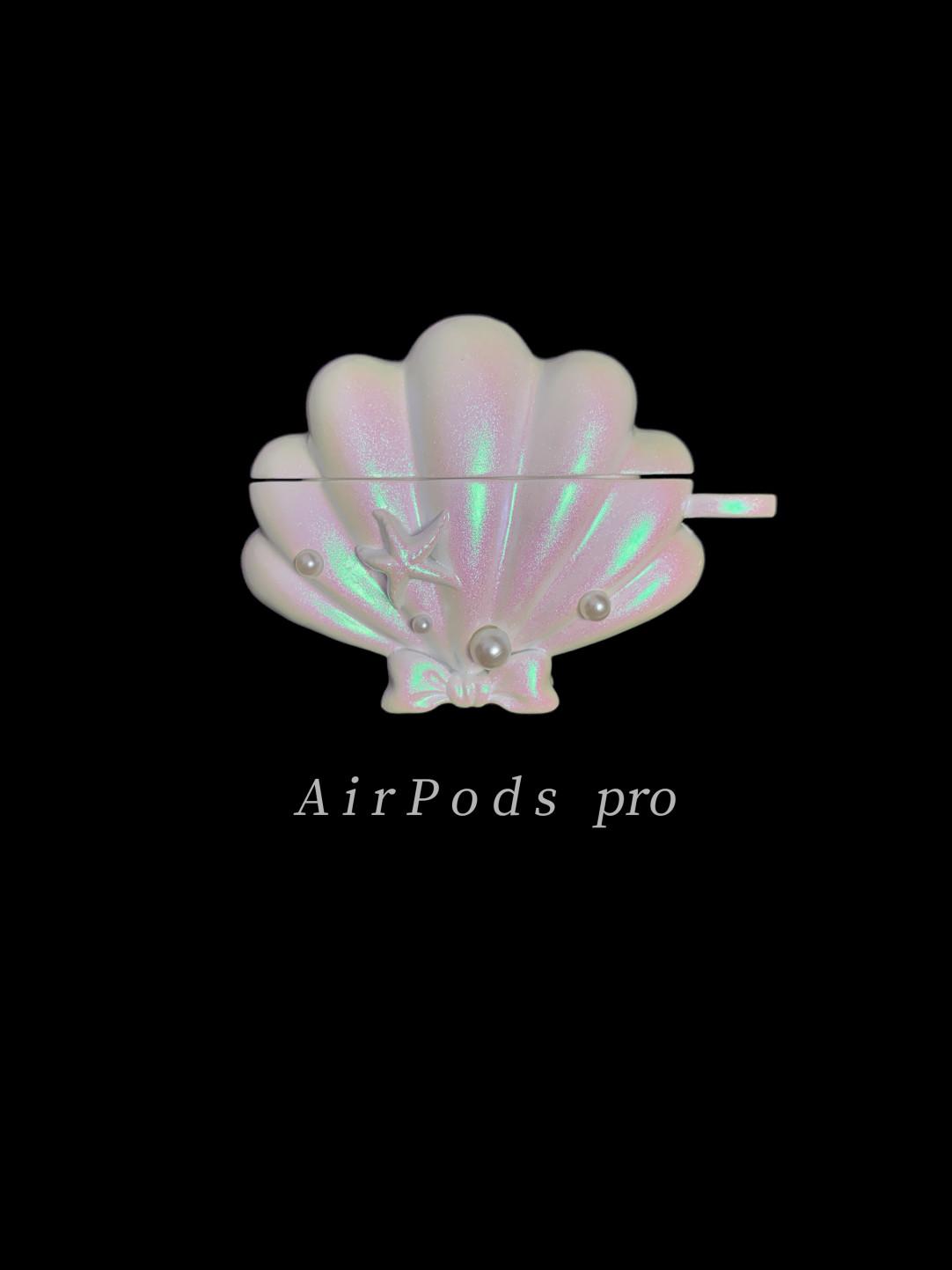 Seashell-Inspired Protective Case for AirPods Unique Original Design Collecting Shell Cover for Headphones