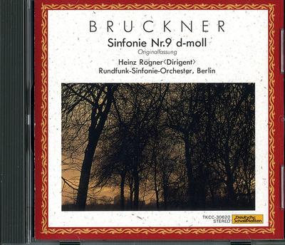 CD БЕРЛІНСЬКИЙ РАДІООРКЕСТР, БРУКНЕР; R - Брукнер: Симфонія №9 TKCC30620 Японія ОбіКласична Вживана