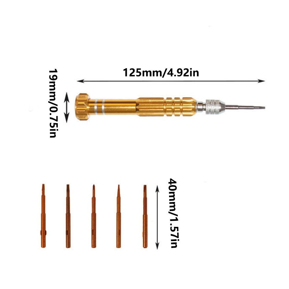 Flat Head Pozidriv Screwdriver Cross Head Screwdriver Repairing Kit  DIY Repair