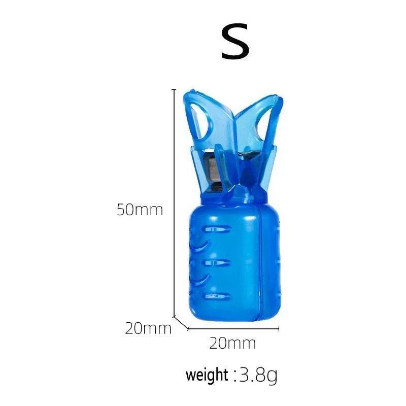 

10Pcs Lightweight And Durable Treble Hook Cover Bright Color Wooden Shrimp Squid Hook Cover Fish Hook Protection Cover Fishing