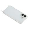 For iPhone 17 Case PC+TPU 1.5mm Clear Phone Cover with Lanyard Holes