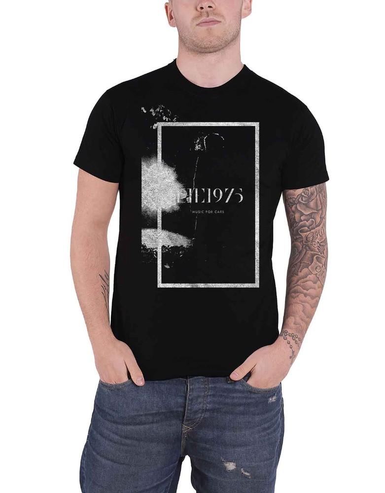 The 1975 T Shirt Music for Cars Band Logo Mens Black L