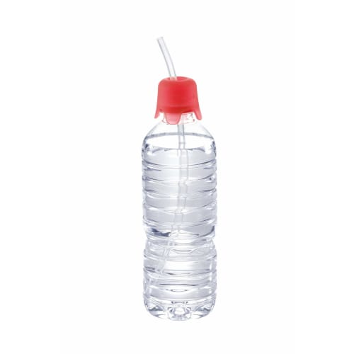Richell Odekake Lunch-kun Straw Cap R for Bottles (1 Piece)