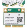 Mini Network Card Gigabit Network Card Network Card Mini PCI‑E Gigabit Double Band for Bluetooth 4.2 Wireless Wifi MC‑AC7265
