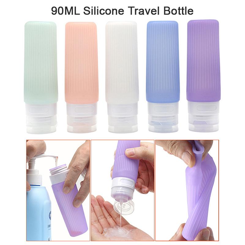 

1/4Шт 90 мл Портативные дорожные бутылки Многоразовый лосьон Пустой контейнер