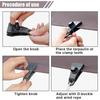 1-11pc Outdoor Tent Clip Camping Heavy Duty Tarp Clips Windproof Fasteners Holder Tent Fasteners Tent Accessories for Tarps Awni