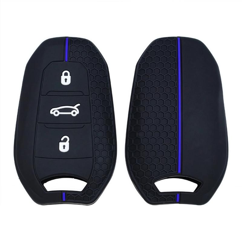 Car Key Case for 208 308 408 Key Fob Protector Cover Waterproof Key Cover Protective Shell Full Protection Case