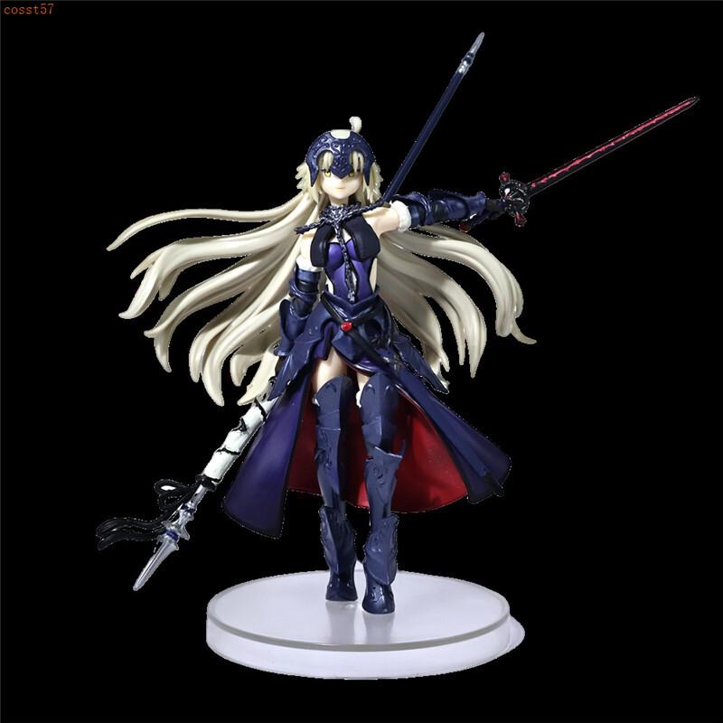 Anime Fate/Grand Order Ruler Joan of Arc Figure Doll Standing Statue Boxed Gift