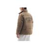 Anta Lifestyle Series Retro Water-Resistant Stand Collar Casual Letter Long Sleeve Down Jacket Men Outerwear Hengli-Wood 152448907-3