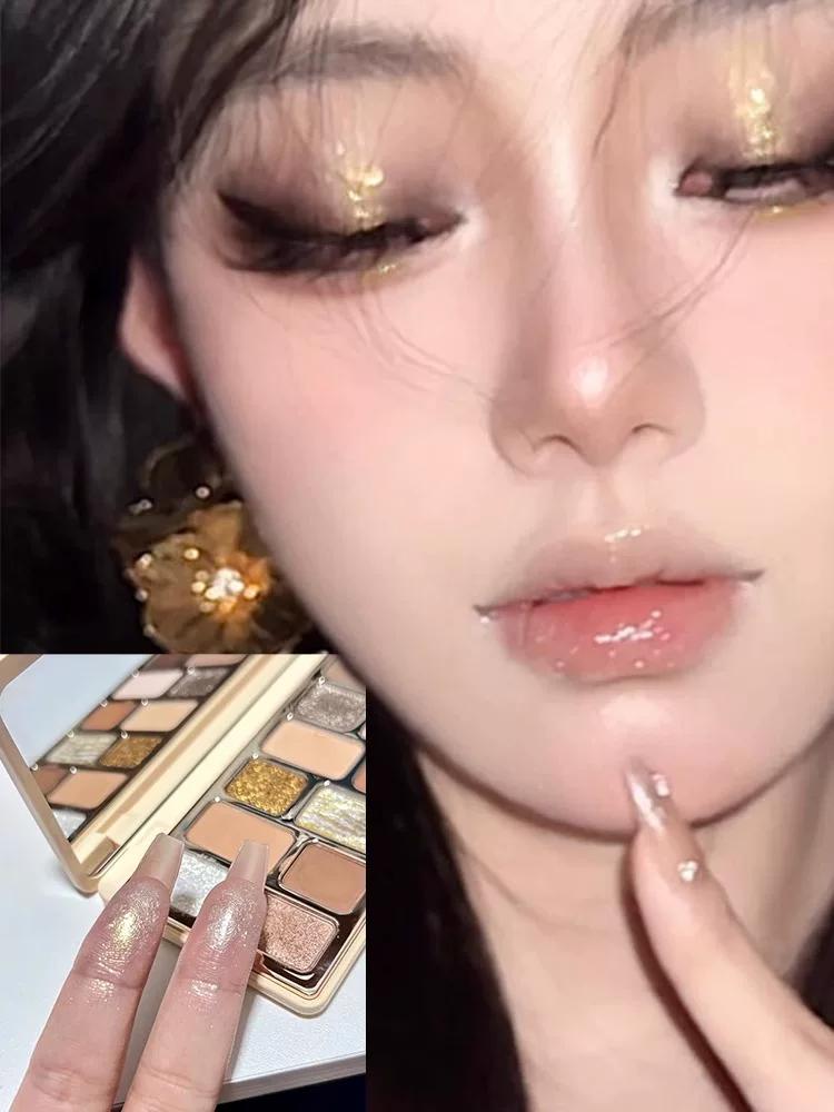 The Fenshen Eyeshadow Is Born! 16-Color Eyeshadow Palette, Spring Macaron Multi-Color Series, Matte and Pearlescent Eyeshadow