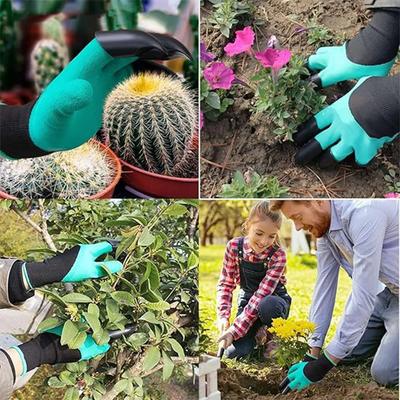 1-20Pairs Claw Gardening Gloves for Planting  Garden Glove Claws for Women and Men Gardening Glove for Digging,Planting, Weeding