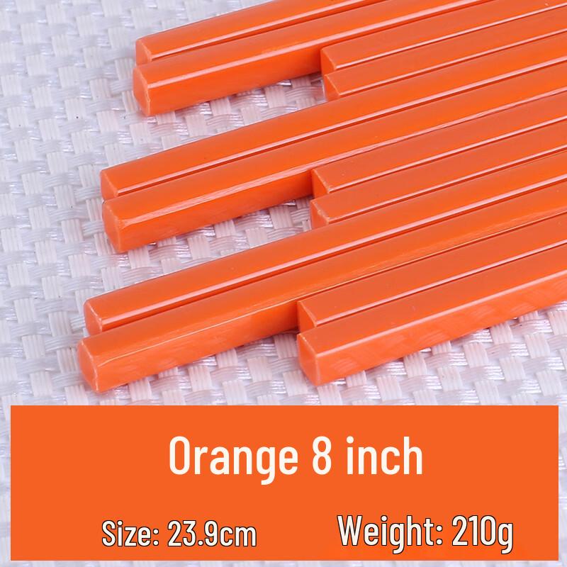 MOLUONA Colorful Melamine Chopsticks