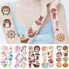 New Mixed Children's Tattoo Stickers Waterproof Party Gift Funny Face Stickers