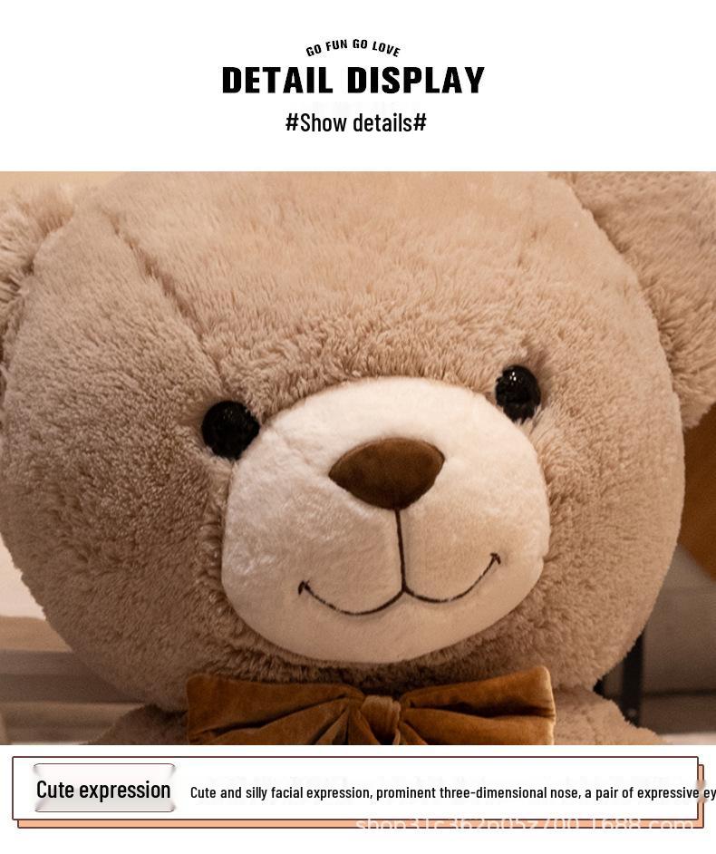 Thoughtfully Chosen Couple's Giant Bear Plush Toy - Perfect Festival Gift & Hugging Doll