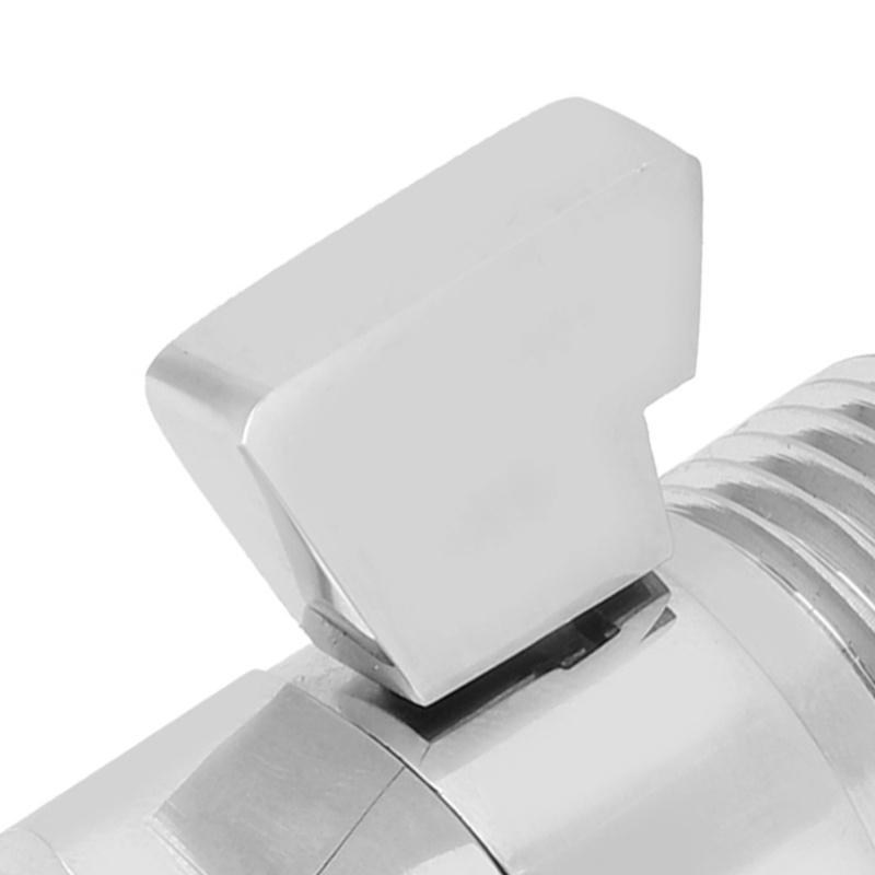 G1 / 2in Głowica prysznicowa Kontrola przepływu Zawór odcinający Zawór oszczędzający wodę Zasilanie prysznicowe