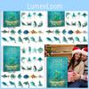 Marine Life Advent Calendar With 24 Acrylic Animal Ornaments For Christmas Home Decor
