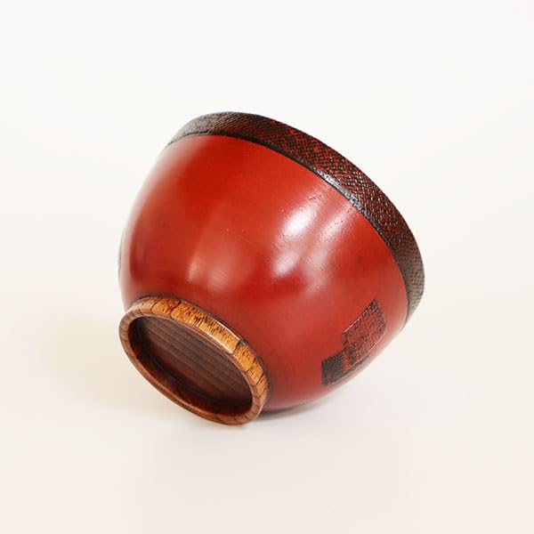 Wooden Soup Bowls Set of Negoro Lacquerware 250ml Set of Perfect for Miso or as a (250ml each), 5, Bowls, each, 5, Soup, Soup, Gift.