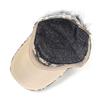 Fashion Baseball Cap With Fake Hair Summer Men's Outdoor Camouflage Visor Hat Women Adjustable Sunshade Snapback Wig Top Caps