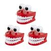 Novelty Dentures Clockwork Fun Toy Teeth Clockwork Beating On The Chain Toys