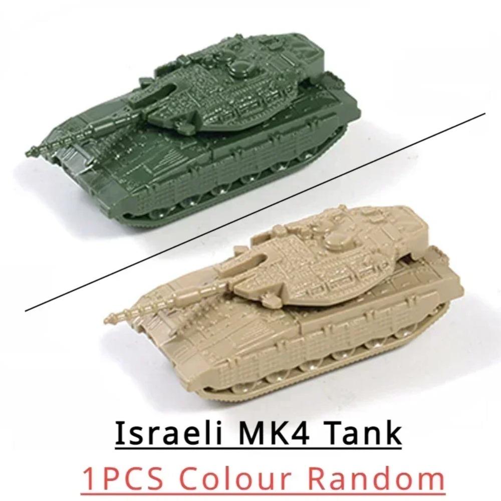 1/144 4D Classic WWII Panzermodell Deutscher Tiger Leopard US M1A2 Russland T80 Israelischer MA4 Chinesischer 59 Sandtisch Plastikpanzer Spielzeug