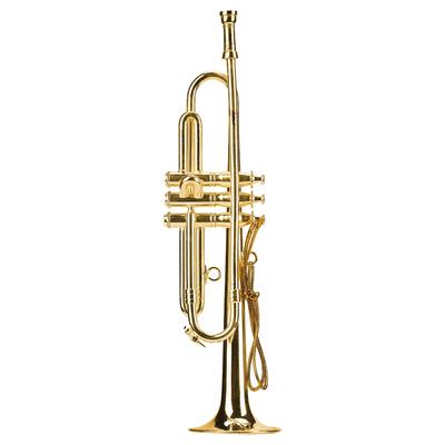 Minyatür Trompet Modeli Yüksek Simülasyon Mini Müzik Aleti Ev Süsleri Dekoratif