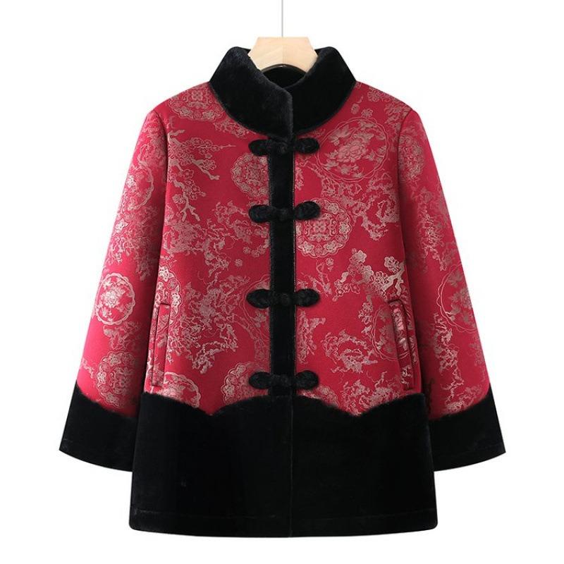 Winter coat women's warm cotton-padded jacket piled and thickened cotton-padded clothes