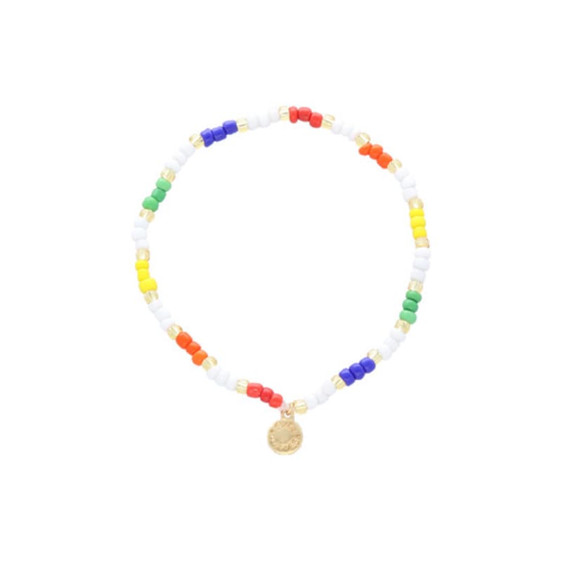 Rita Monica Rainbow Bead Bracelet