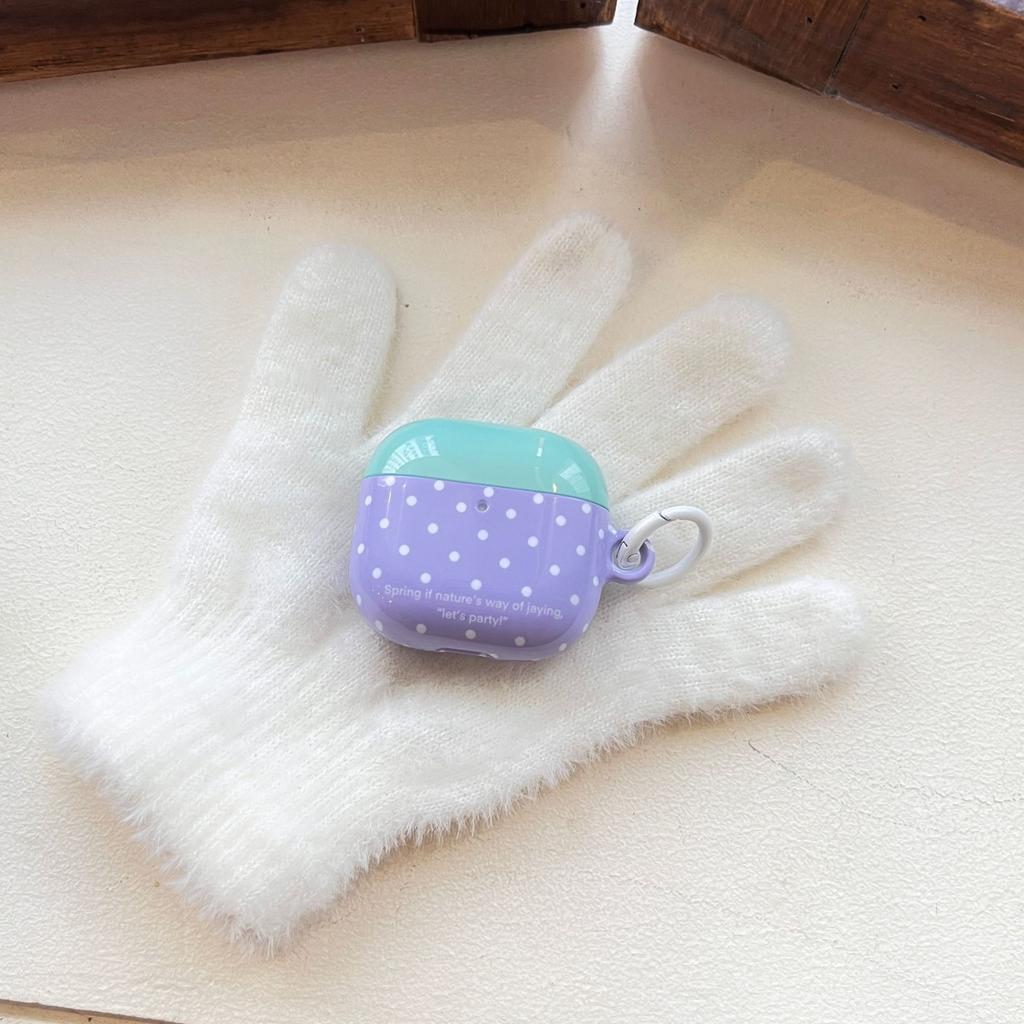 Korean Polka Dot Star Pendant for AirPods 1 /1 Protective Case Pro1 Wireless Bluetooth 1/1 Generation Earphone Case