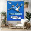 Haaland Custom Your Name Wall Decor Tapestry Art For Pet Memorial Birthdaywedding Party Backdrop Family Gift