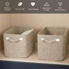 Extra velký ručně tkaný bavlněný lanový úložný koš - Skládací koš na prádlo pro každodenní použití