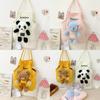 Bear Panda Elephant Plush Doll Single Shoulder Underarm Bag Spacious Storage