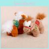 Animal Plush Cloud Horse Pendant With Short Plush Material For Girls Backpack
