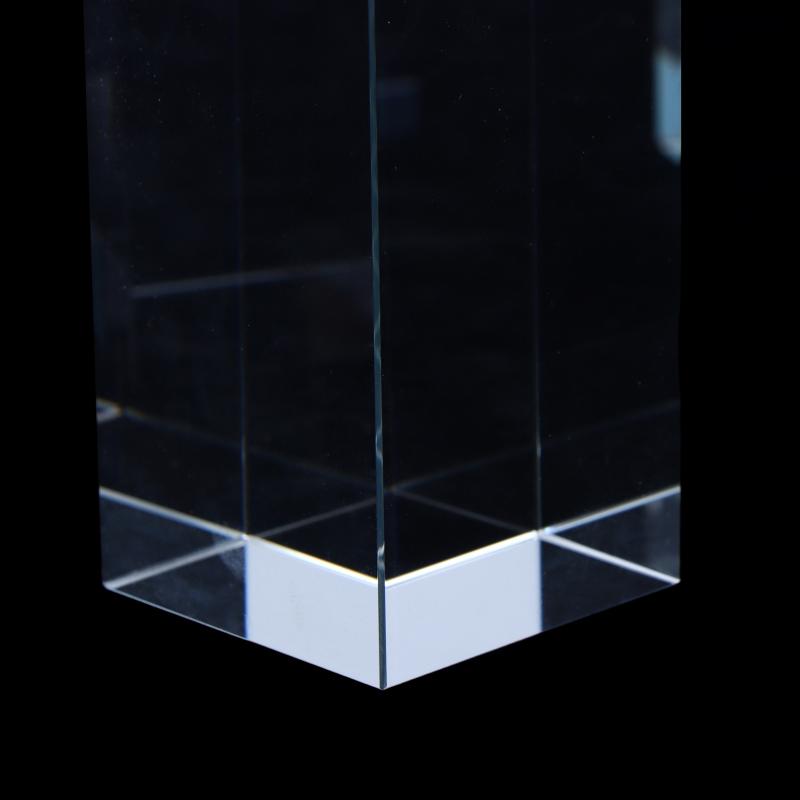 Engravable K9 Crystal Block Transparent Blank Cube Glass Paperweight for Home Office Desk Decor DIY Art Craft