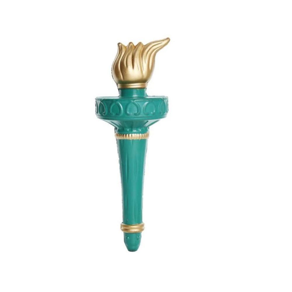 

Luminous Liberty Statue Cosplay Props Torch Statue of Liberty Props Party Supplies Gold Torch
