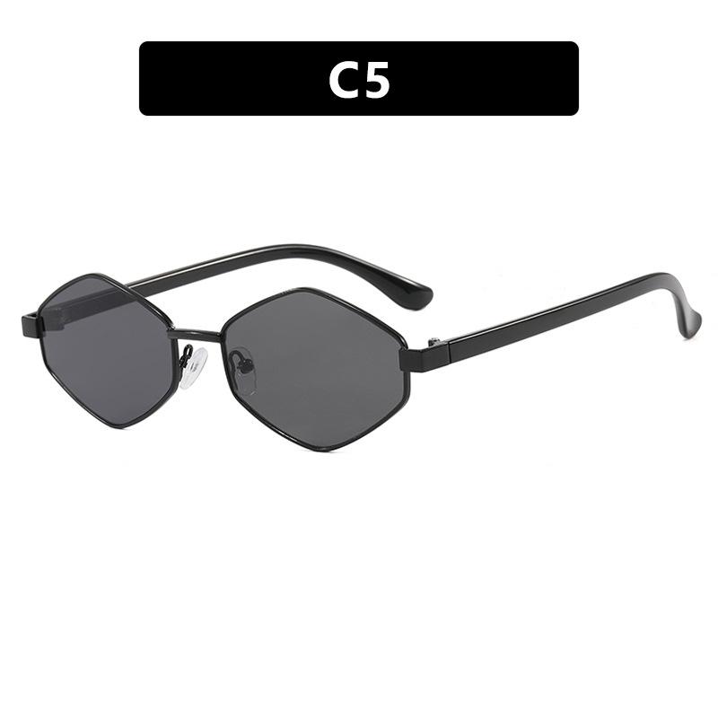 

Y2K Popular Retro Style Hexagon Sunglasses For Women For For Men Premium Designer Sunlight Eyeglasses Steampunk Small Shaped Frame Metal UV400