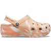 Crocs Classic Marble Pattern Cloud Casual Classic Clogs Beach Sandals Women Sandals Brown 207176-2ZM