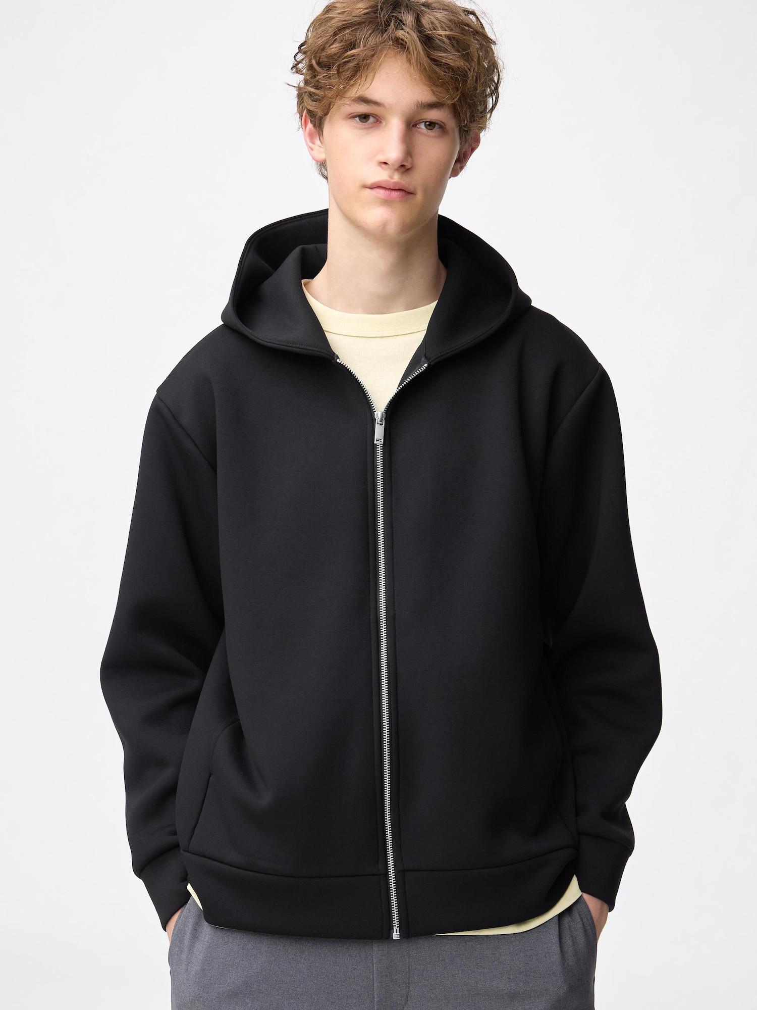 GU by Uniqlo Double Face Full Zip Hoodie – buy the best products