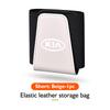 Leather Car Door Organizer Phone Sun Visor Glasses Key Storage Bag For KIA Rio K5 K2 Sportage Ceed Sorento Picanto Stinger Soul
