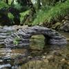 Aquarium Turtle Accessory Basking Platform, Rock Look Resin Baby Tortoise Climbing Ramp, Non-toxic Dock Arched Reptiles Resting Terrace for