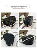 2025 Spring/Summer Lolita Mini Heart-Shaped Quilted Crossbody Bag