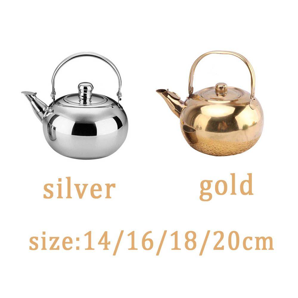 Craft With Strainer Stainless Steel Tea Stovetop Tea Pot Tea Kettle Infuser Kettle Water Filters