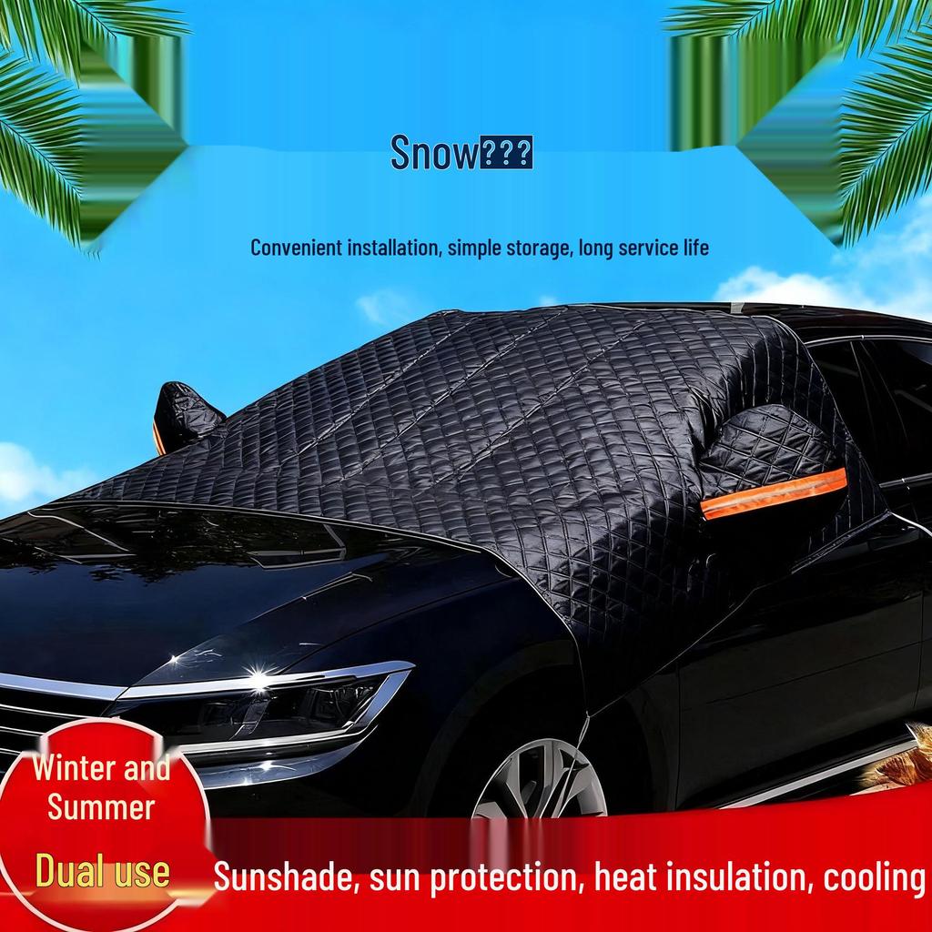 Universal Car Windshield Sun and Snow Cover