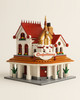 MOULD KING Streetview Building Model The European Restaurant Corner Model Blocks Bricks Toys for Kids Christmas Gifts