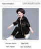 Spring Corduroy Sportswear Set for Middle-aged Women - 2025 Style Two-Piece Jacket Outfit