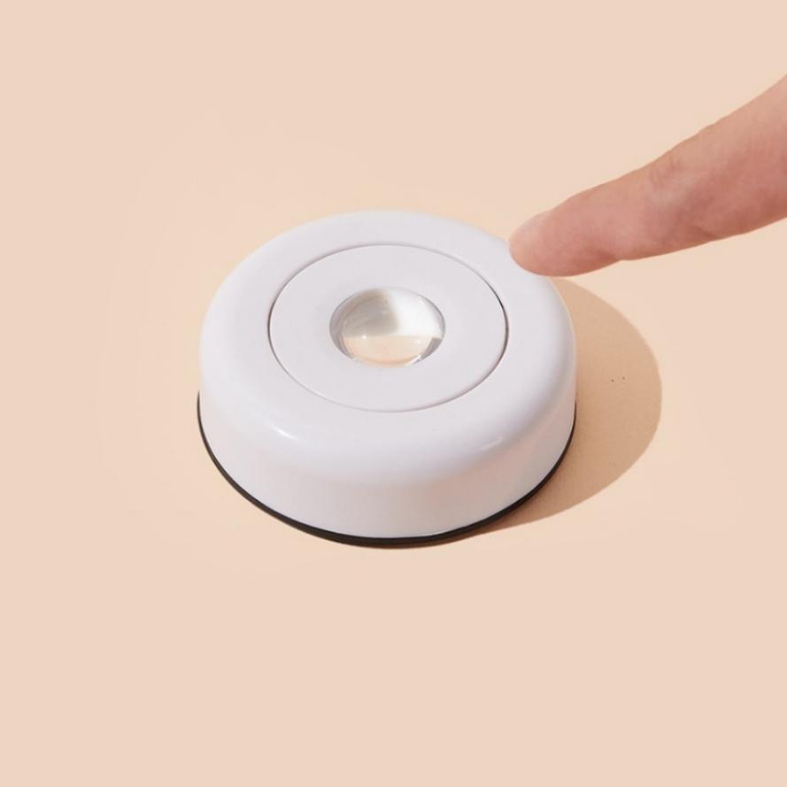 RnnTuu Night Light Battery Powered Touch LED Cabinet Lights Stick On Wall Sunset Lamp for Kitchen Bedroom Closet Cupboard Light